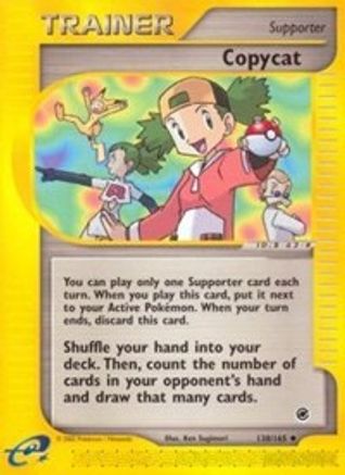 Copycat 138/165 - Reverse Holofoil Expedition