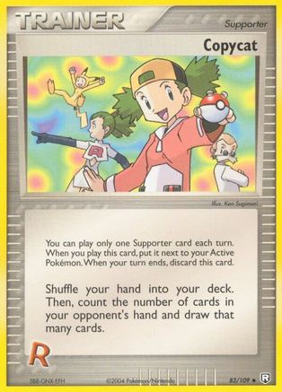 Copycat 083/109 - Reverse Holofoil Team Rocket Returns