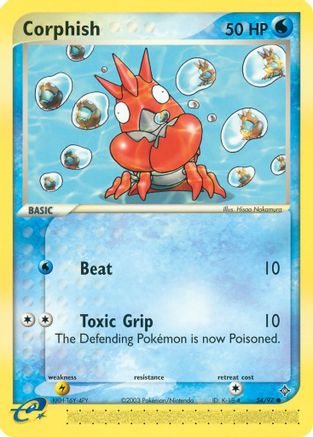 Corphish 054/97 - Reverse Holofoil Dragon