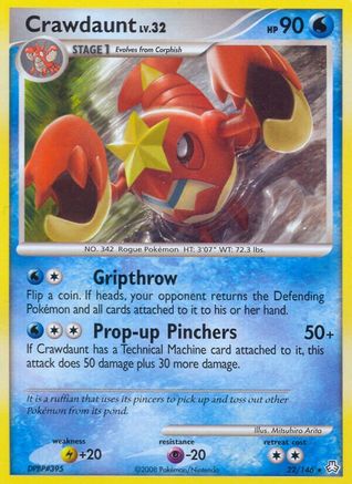Crawdaunt 022/146  Legends Awakened