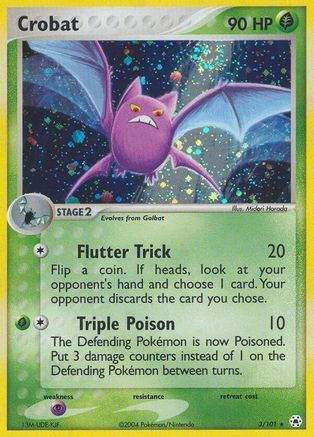 Crobat 003/101 - Holofoil Hidden Legends