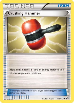 Crushing Hammer 111/113  - Reverse Holofoil Legendary Treasures