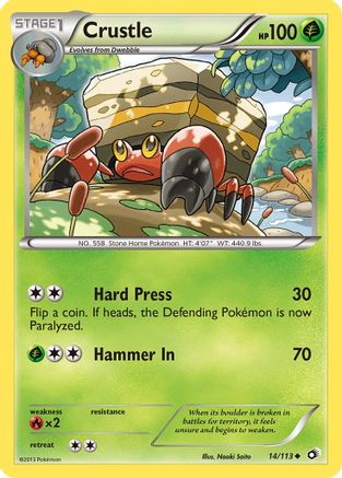 Crustle 014/113 - Legendary Treasures