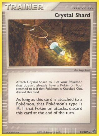 Crystal Shard 085/107 - Reverse Holofoil Deoxys