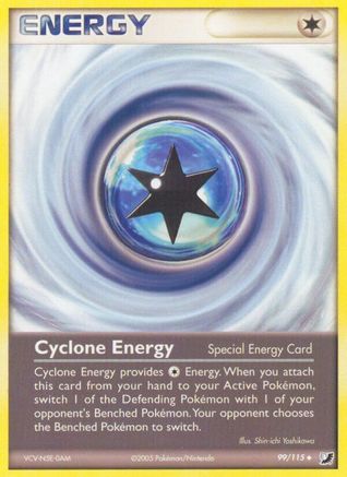 Cyclone Energy 099/115 - Reverse Holofoil Unseen Forces