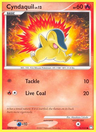 Cyndaquil 079/123  - Reverse Holofoil Mysterious Treasures