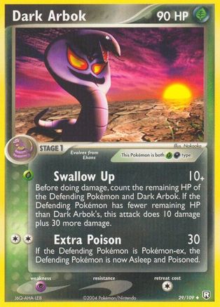 Dark Arbok 029/109 - Reverse Holofoil Team Rocket Returns
