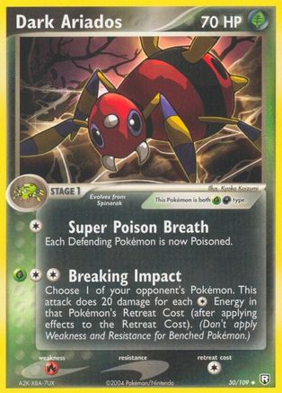 Dark Ariados 030/109 - Reverse Holofoil Team Rocket Returns