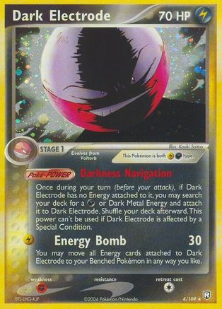 Dark Electrode 004/109 - Reverse Holofoil Team Rocket Returns