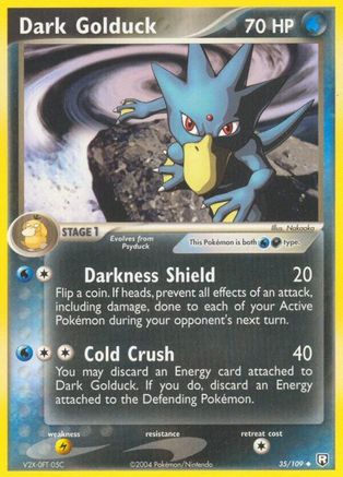 Dark Golduck 035/109 - Reverse Holofoil Team Rocket Returns