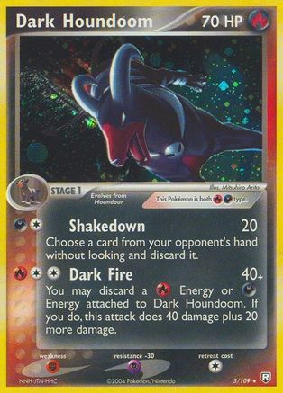 Dark Houndoom 005/109 - Holofoil Team Rocket Returns