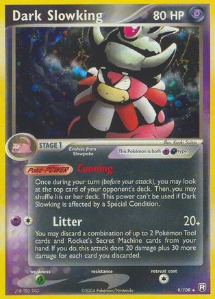Dark Slowking 009/109 - Reverse Holofoil Team Rocket Returns