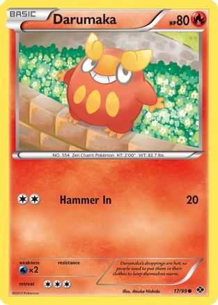 Darumaka 017/99  - Reverse Holofoil Next Destinies