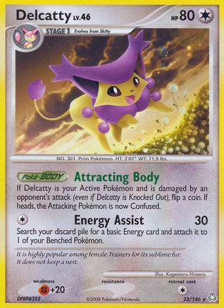 Delcatty 023/146  - Reverse Holofoil Legends Awakened