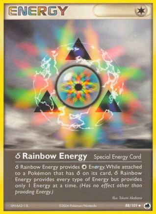 Delta Rainbow Energy 088/101 - Reverse Holofoil Dragon Frontiers