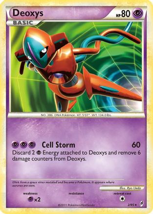 Deoxys 002/95  - Holofoil Call of Legends