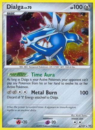 Dialga 006/127  - Holofoil Platinum