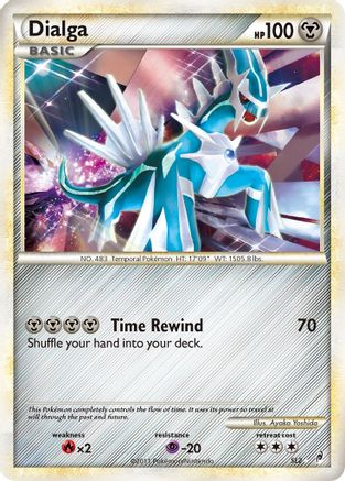 Dialga (Shiny) SL2  - Holofoil Call of Legends