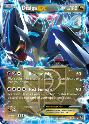 Dialga EX (Team Plasma) 065/101  - Holofoil Plasma Blast
