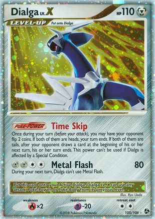 Dialga LV.X 105/106  - Holofoil Great Encounters