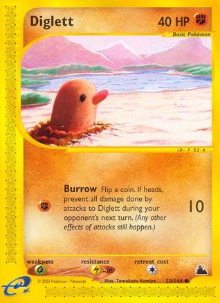 Diglett 050/144 - Skyridge