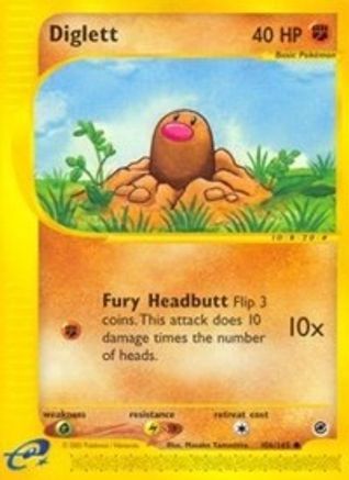 Diglett 106/165 - Reverse Holofoil Expedition
