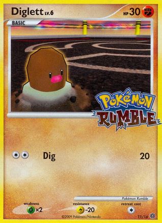 Diglett 011  Rumble