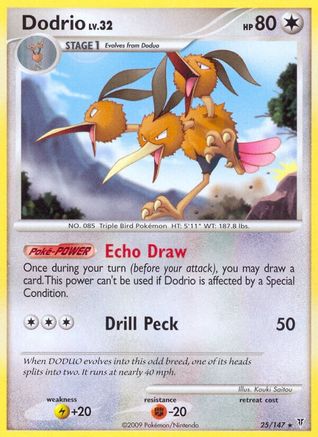 Dodrio 025/147 - Reverse Holofoil Supreme Victors