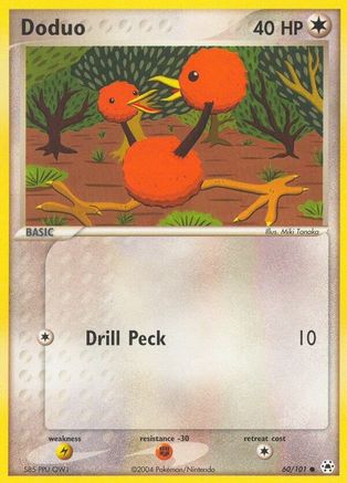 Doduo 060 - Reverse Holofoil Hidden Legends