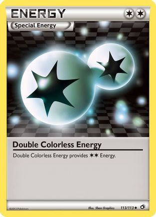 Double Colorless Energy 113/113  - Reverse Holofoil Legendary Treasures