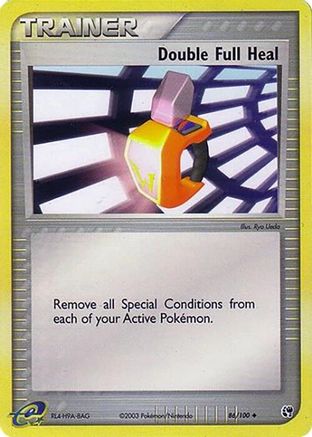 Double Full Heal 086/100 - Reverse Holofoil Sandstorm