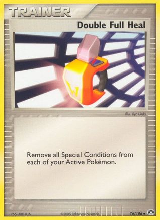 Double Full Heal 076/106 - Reverse Holofoil Emerald