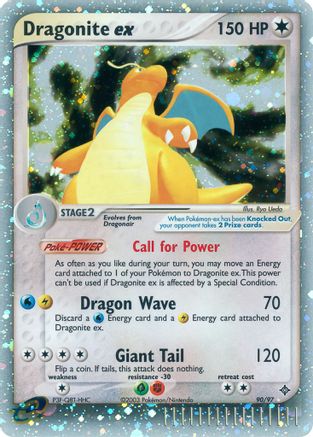Dragonite ex 090/97 - Holofoil Dragon