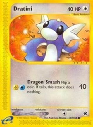 Dratini 107/165 - Reverse Holofoil Expedition