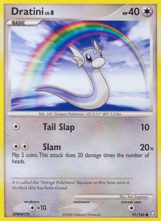 Dratini 091/146  - Reverse Holofoil Legends Awakened