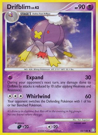 Drifblim 053/146  - Reverse Holofoil Legends Awakened
