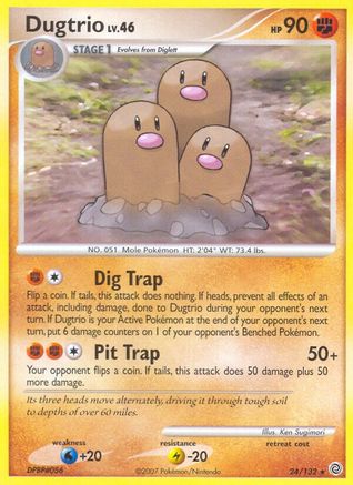 Dugtrio 024/132 - Secret Wonders