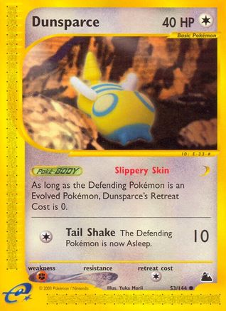 Dunsparce 053/144 - Reverse Holofoil Skyridge