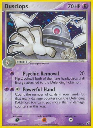 Dusclops 007/107 - Reverse Holofoil Deoxys