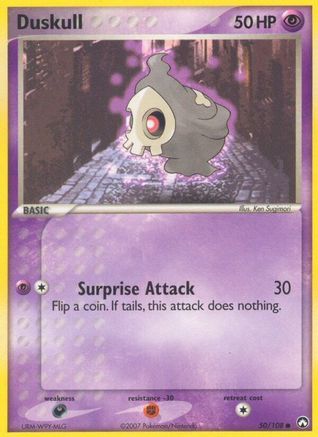 Duskull 050/108 - Reverse Holofoil Power Keepers