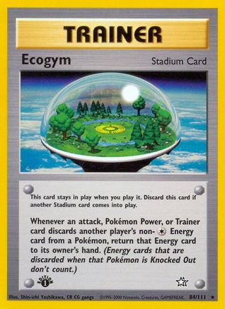 Ecogym 084/111 - 1st Edition Neo Genesis