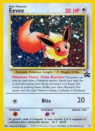 Eevee 011/53 - Holofoil WoTC Promo