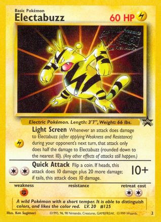 Electabuzz (Movie Promo) 002/53 WoTC Promo