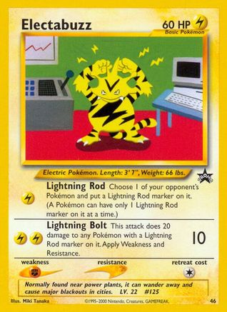 Electabuzz 046/53 WoTC Promo