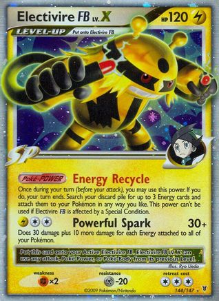 Electivire FB Lv.X 144/147  - Holofoil Supreme Victors