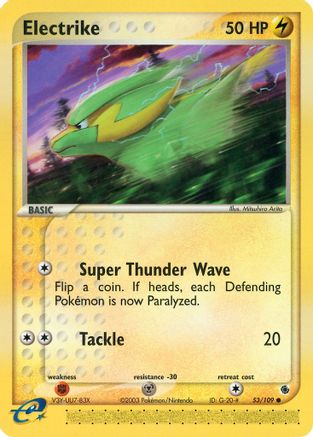 Electrike 053/109 - Reverse Holofoil Ruby and Sapphire