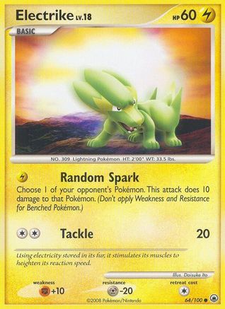Electrike 064/100  - Reverse Holofoil Majestic Dawn