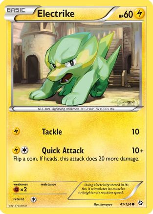 Electrike 041/124  - Reverse Holofoil Dragons Exalted