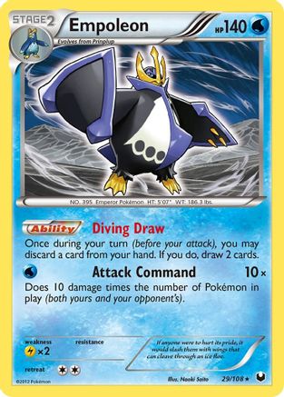 Empoleon 029/108  - Holofoil Dark Explorers