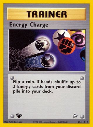 Energy Charge 085/111 - 1st Edition Neo Genesis